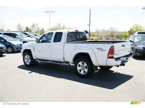 2008 Super White Toyota Tacoma V6 Trd Sport Access Cab 4x4 48520117