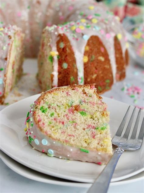 Sprinkle Bundt Cake Sweet Girl Treats