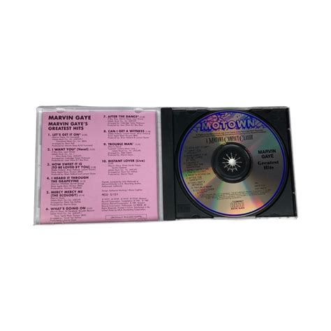 Media Marvin Gayes Greatest Hits A Motown Compact Classic 1987 Cd