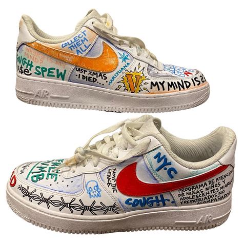 Vlone X Pauly X Nike Air Force 1 Low Mase” For Sale At 1stdibs