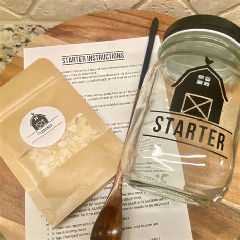 Sourdough Starter Kit - Etsy