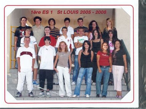 Photo De Classe Premi Re Es De Lyc E Saint Louis De Gonzague