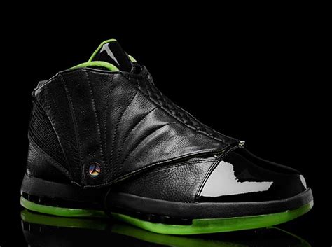 Air Jordan Xvi Blackneon Green Collection