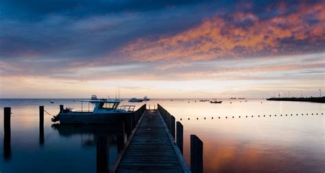 Dawn Over Jetty Thomson Bay Rottnest Island Australia Bing Gallery