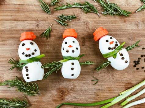 Adorable Egg Snowman Snacks Aileen Cooks