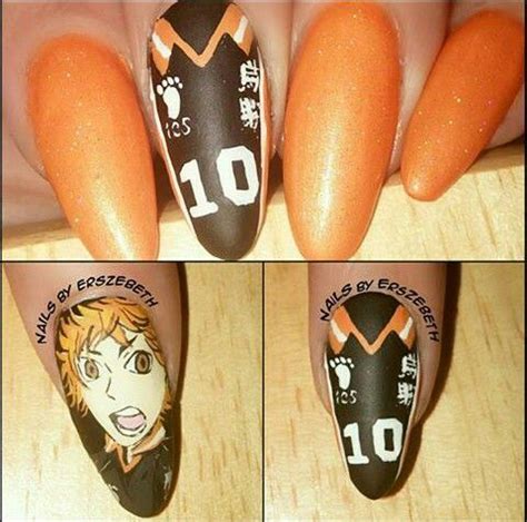 Haikyuu Anime Nails Classy Nail Art Ideas Nails Now