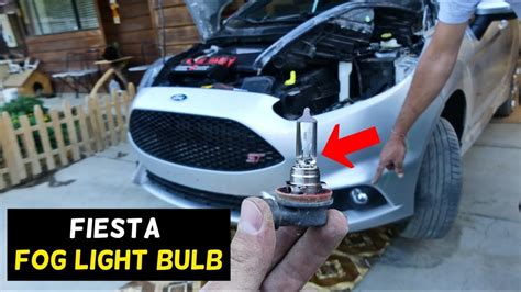 How To Replace Fog Light Bulb On Ford Fiesta Mk St Youtube