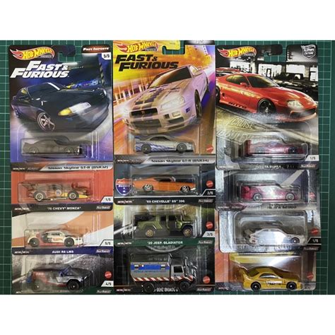 Hot Wheels Car Culture Premium Nissan Skyline R34 Toyota Supra Kool Kombi Barbie T1