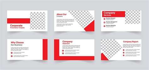 Corporate business presentation template design free vector 22576088 ...