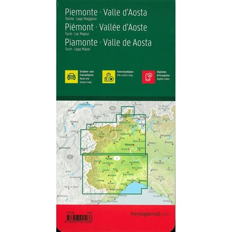 Carte Piemont Aostatal Turin Lago Maggiore Cartotheque