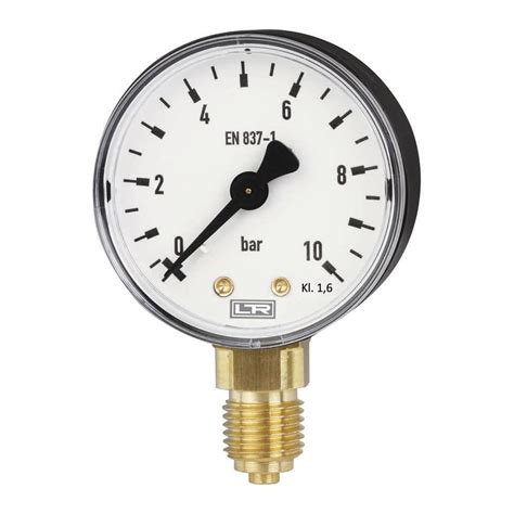 Dial Pressure Gauge 001 DRUCK TEMPERATUR Leitenberger GmbH