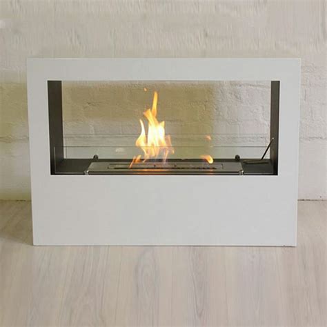 Free Standing Fireplace Modern Eco Bioethanol Fires Naked Flame Nz