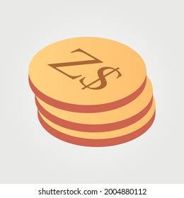 Zimbabwe Dollar Currency Symbol Coin Isometric Stock Vector (Royalty Free) 2004880112 | Shutterstock