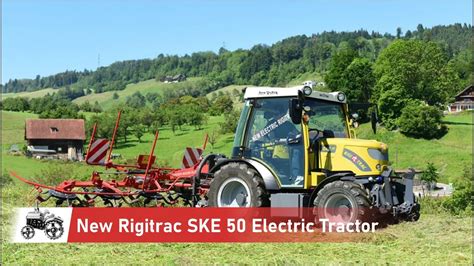 New Rigitrac SKE 50 Electric Tractor TractorLab YouTube