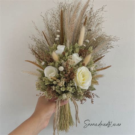 Jual Buket Bunga Kering Dried Flower Buket Pink Indonesiashopee