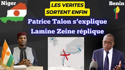 Crise du pétrole Niger Bénin Enfin Les Vérités Sortent Patrice