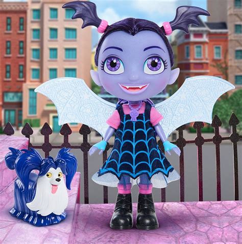 Disney Junior Muñeca Vampirina Parlante Incluye Wolfie 1179