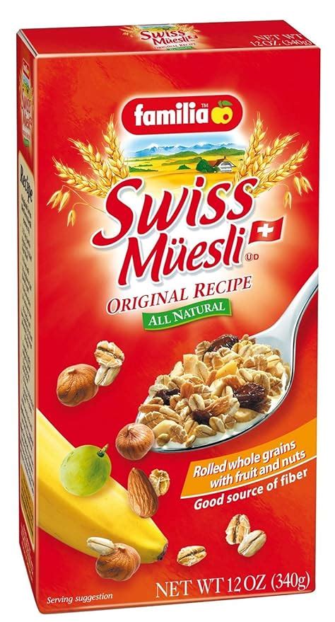 Amazon Familia Swiss Muesli Cereal Original Recipe 12 Oz Boxes