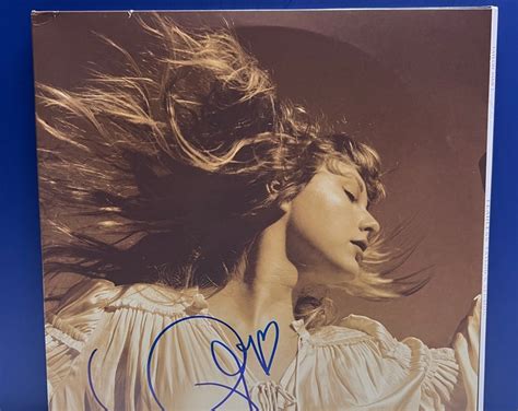 TAYLOR SWIFT Fearless Taylor's Version Vynil Lp Record Signed by Taylor ...