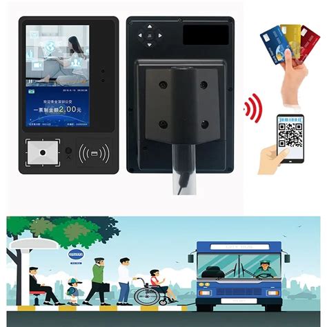 4g Smart Card Contactless Android Bus POS NFC Validator Support QR Code