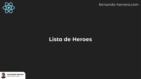 Lista De Heroes Youtube