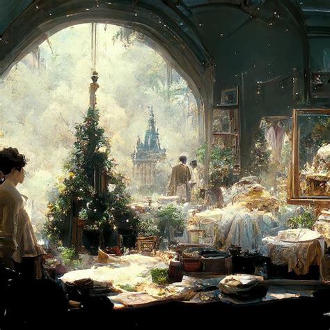 Premium Ai Image Christmas Morning