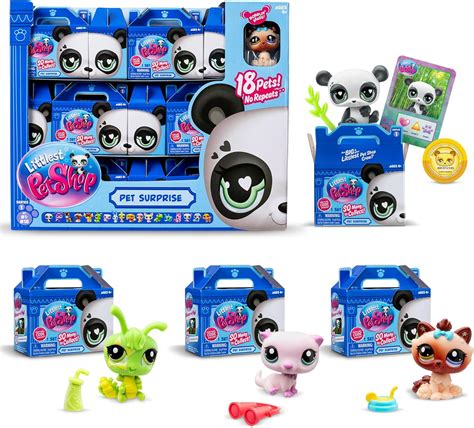 Littlest Pet Shop 18 Pets Collector Set Pet Surprise