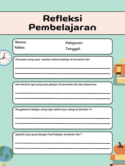 Refleksi Pembelajaran Pdf