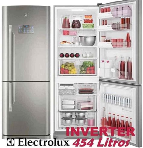 Refrigerador Electrolux Frost Free Bottom Freezer Inverter Litros