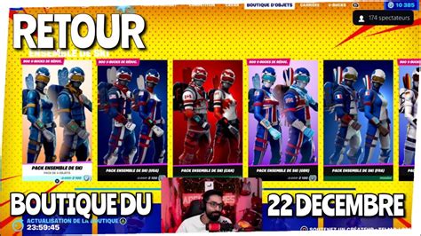 Boutique Fortnite Du D Cembre Item Shop December Youtube