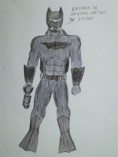 Batman In Concept Wetsuit By Jedd The Jedi On Deviantart