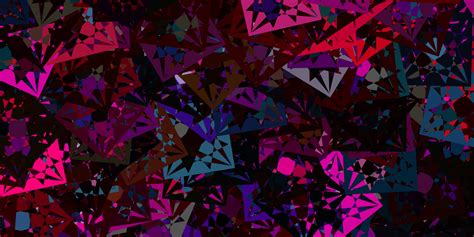 Light Multicolor vector background with triangles. 12788101 Vector Art at Vecteezy