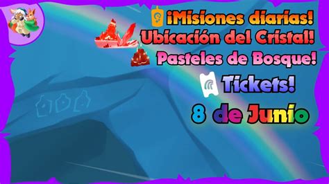 Misiones Diarias 8 De Junio Pasteles Cristales Planicie Luz De