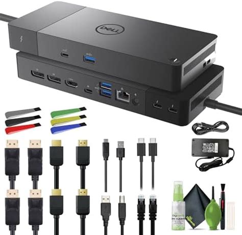 Dell Thunderbolt Dock Wd22tb4 Delivers Up To 130w Of Power For Laptop Computer And