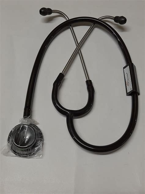 Single Sided Dr Morepen Deluxe Stethoscope St 01 Black Single Piece