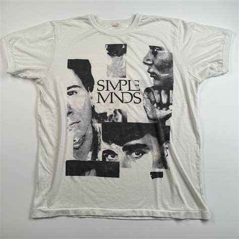 Vintage 1985 Simple Minds Shirt Xl Madd Vintage