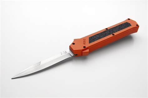 Akc F D A Otf Automatic Knife Orange Bayo