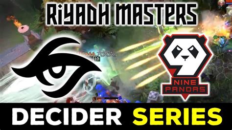 Mid Rubick Vs Snapfire Team Secret Vs Pandas Riyadh Masters Dota