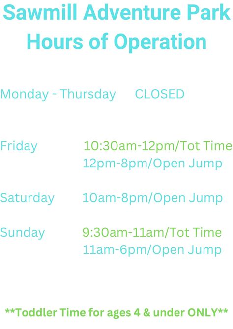 Welcome — Sawmill Adventure Park