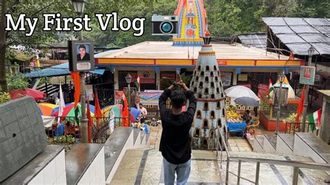 My First Vlog Going To Visit Tungareshwar Mandir In Vasai Youtube