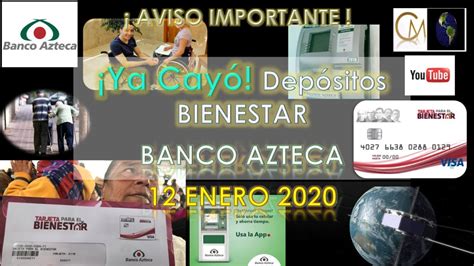 Información Ya Cayeron los Depósitos de Bienestar de Banco Azteca