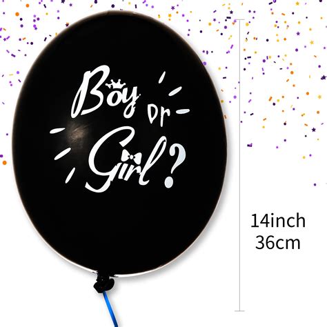 Buy GENDER REVEAL BALLON Party Decoration Kit Includes 2 Giant 36 Inch