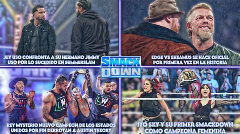 Wwe Smackdown Agosto Resumen Padrino Completo An Lisis