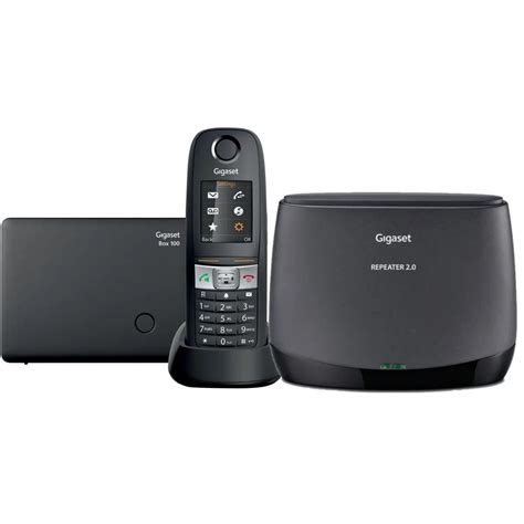 Gigaset E630 con repetidor DECT Teléfono de largo alcance Gigaset