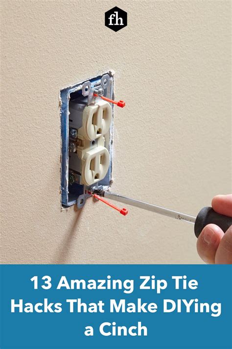 Zip Tie Hacks That Make DIYing A Cinch Diy Home Repair Handyman