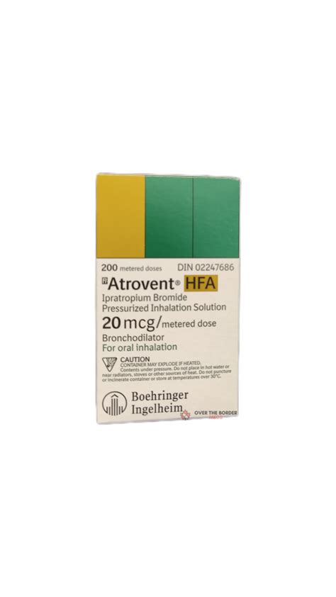 Over The Border Meds Atrovent Inhaler Ipratropium Over The Border Meds