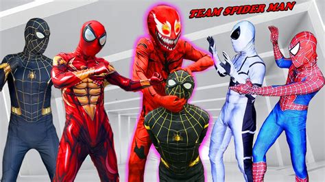 Team Spider Man Vs Bad Guy Team Bad Hero Vs Mystery Venom Special