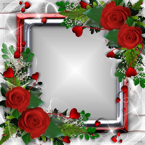 Rose Frame Pixiz Photo Frames