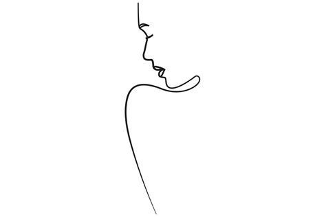 Single Line Art Female Body Poster Graphic By Subujayd · Creative Fabrica