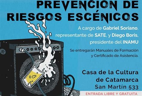 Charla Del Inamu Sobre Prevenci N De Riesgos Esc Nicos Catamarca Actual